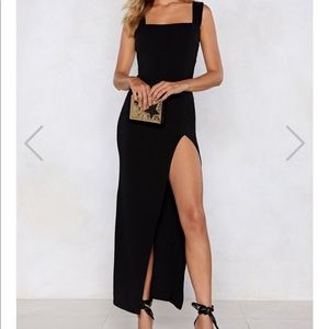 Nasty Gal Black Maxi